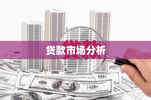 武威贷款市场分析