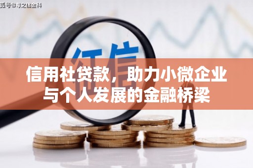 武威信用社贷款，助力小微企业与个人发展的金融桥梁