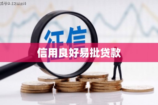 武威信用良好易批贷款
