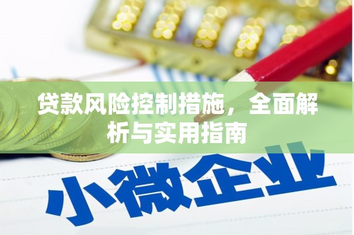 武威贷款风险控制措施，全面解析与实用指南