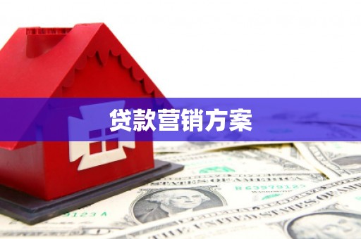 武威贷款营销方案