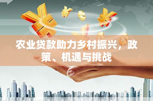 武威农业贷款助力乡村振兴，政策、机遇与挑战