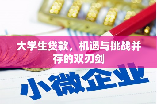 武威大学生贷款，机遇与挑战并存的双刃剑