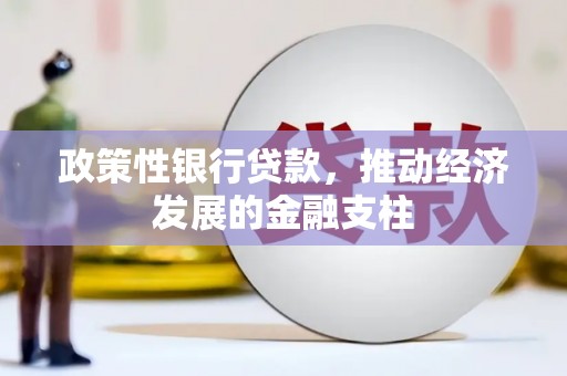 武威政策性银行贷款，推动经济发展的金融支柱
