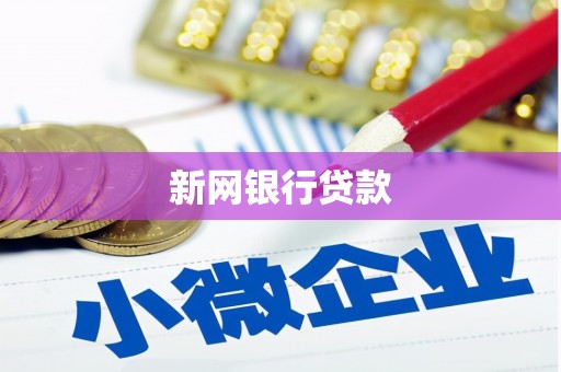 武威新网银行贷款