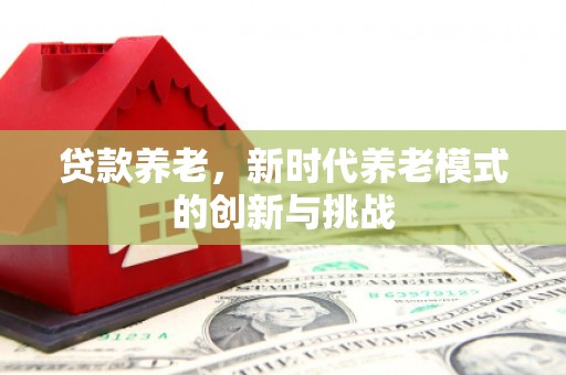 武威贷款养老，新时代养老模式的创新与挑战