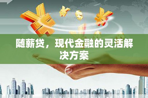 武威随薪贷，现代金融的灵活解决方案