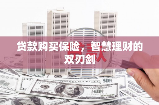武威贷款购买保险，智慧理财的双刃剑