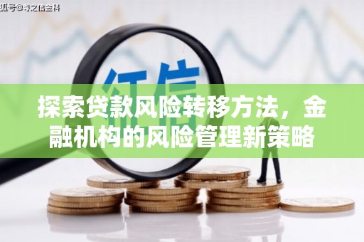 武威探索贷款风险转移方法，金融机构的风险管理新策略