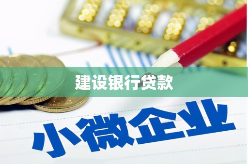 武威建设银行贷款