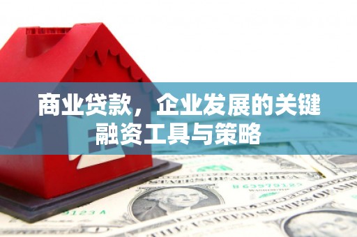 武威商业贷款，企业发展的关键融资工具与策略