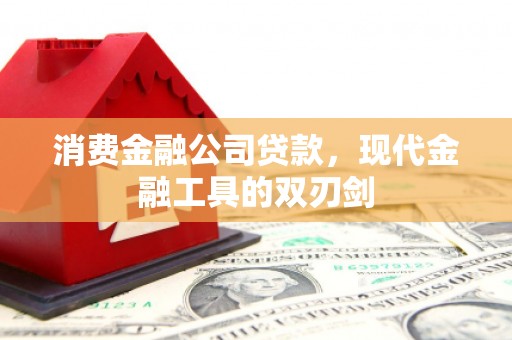 武威消费金融公司贷款，现代金融工具的双刃剑