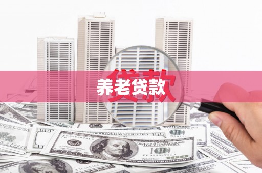武威养老贷款