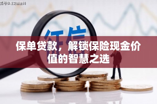 武威保单贷款，解锁保险现金价值的智慧之选