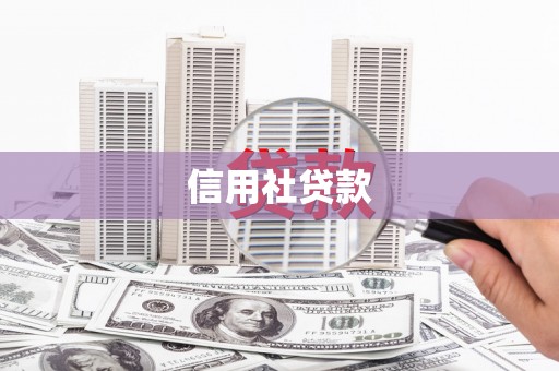 武威信用社贷款