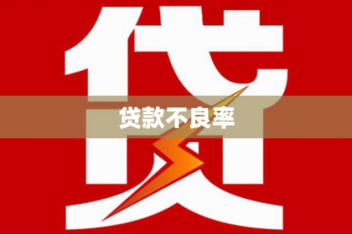 武威贷款不良率