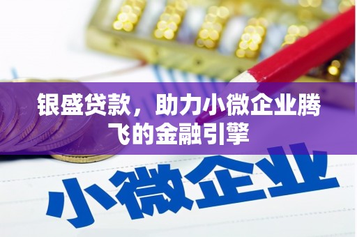 武威银盛贷款，助力小微企业腾飞的金融引擎