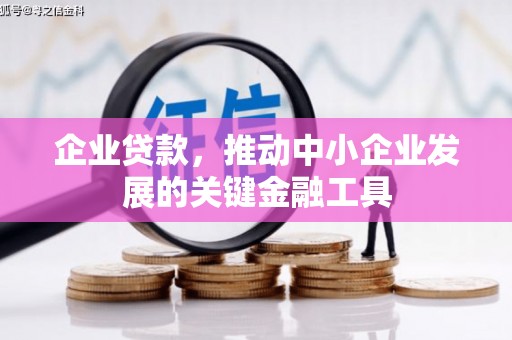 武威企业贷款，推动中小企业发展的关键金融工具