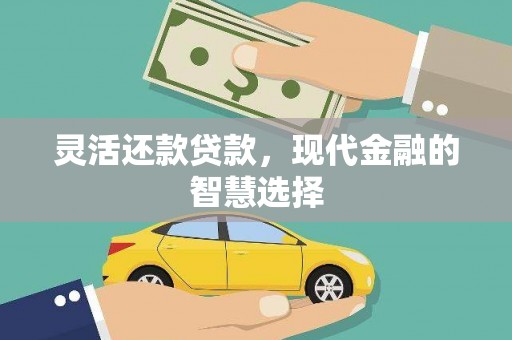 武威灵活还款贷款，现代金融的智慧选择