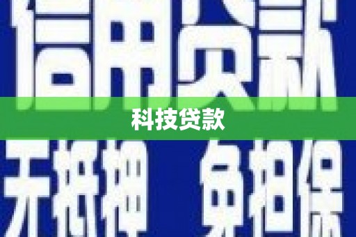 武威科技贷款
