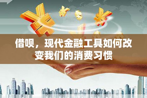 武威借呗，现代金融工具如何改变我们的消费习惯