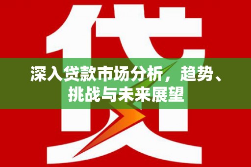 武威深入贷款市场分析，趋势、挑战与未来展望