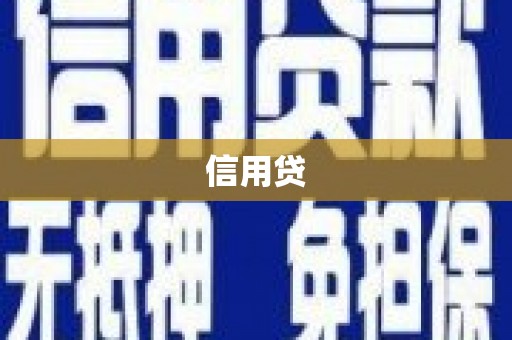武威信用贷