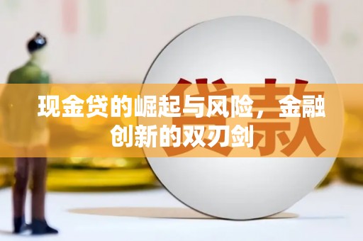 武威现金贷的崛起与风险，金融创新的双刃剑