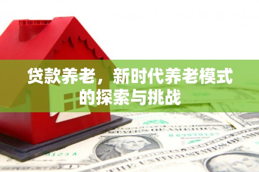 武威贷款养老，新时代养老模式的探索与挑战