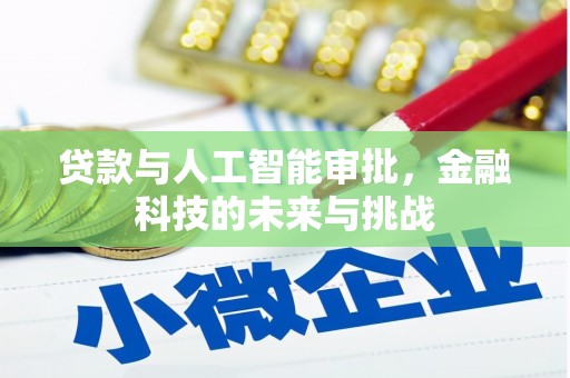 武威贷款与人工智能审批，金融科技的未来与挑战