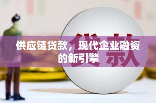 武威供应链贷款，现代企业融资的新引擎
