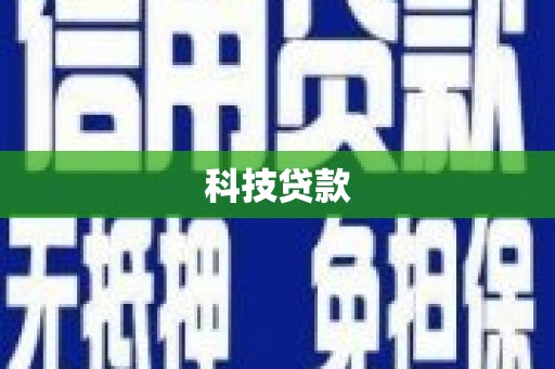 武威科技贷款