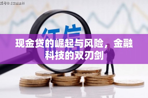 武威现金贷的崛起与风险，金融科技的双刃剑