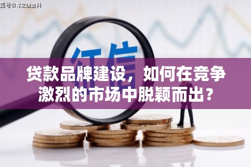 武威贷款品牌建设，如何在竞争激烈的市场中脱颖而出？