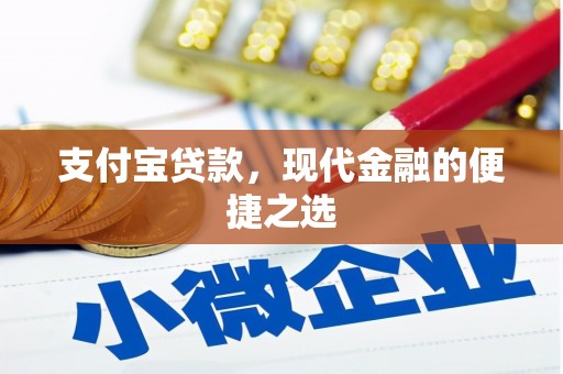 武威支付宝贷款，现代金融的便捷之选