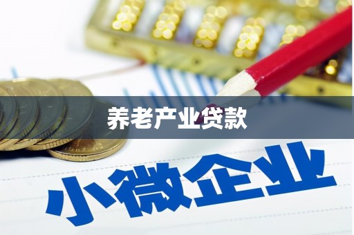 武威养老产业贷款
