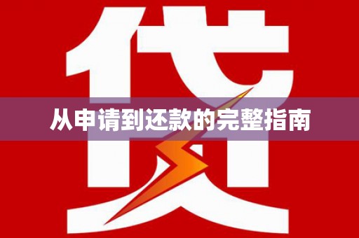 武威从申请到还款的完整指南