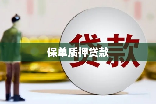 武威保单质押贷款