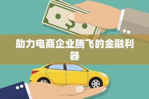 武威助力电商企业腾飞的金融利器