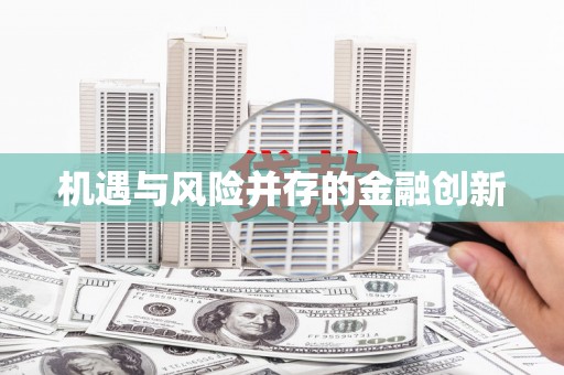 武威机遇与风险并存的金融创新