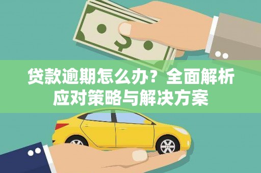武威贷款逾期怎么办？全面解析应对策略与解决方案