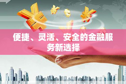 武威便捷、灵活、安全的金融服务新选择